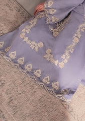 SUMMER-2PC LAWN EMBROIDERED SHIRT WITH EMBROIDERED TROUSER-48