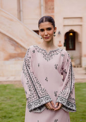SUMMER-2PC LAWN EMBROIDERED SHIRT WITH TROUSER-111