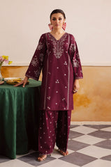 SUMMER-2PC LAWN EMBROIDERED SHIRT WITH TROUSER-151