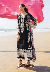 SUMMER-3PC LAWN EMBROIDERED SHIRT WITH CHIFFON PRINTED DUPATTA AND EMB TROUSER-4697