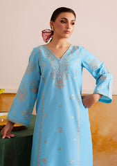 SUMMER-2PC LAWN EMBROIDERED SHIRT WITH TROUSER-236