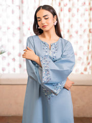 WINTER-2PC DHANAK EMBROIDERED SHIRT WITH DHANAK TROUSER-102