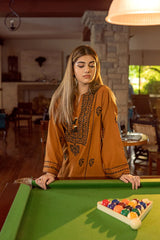 WINTER-2PC DHANAK EMBROIDERED SHIRT AND EMBROIDRED TROUSER-135