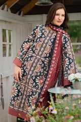 WINTER-3PC KHADDAR PRINTED SHIRT WITH KHADDAR PRINTED DUPATTA AND PRINTED TROUSER-2627