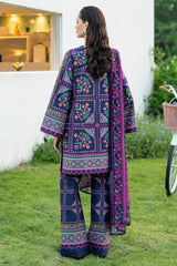 WINTER-3PC KHADDAR PRINTED SHIRT WITH KHADDAR PRINTED DUPATTA AND PRINTED TROUSER-2628