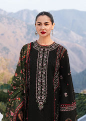 WINTER-3PC KARANDI EMBROIDERED SHIRT WITH WOOL PRINTED SHAWL AND TROUSER-5140
