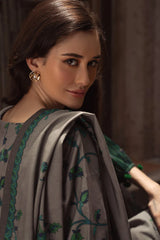 WINTER-3PC KHADDAR PRINTED SHIRT WITH KHADDAR PRINTED DUPATTA AND PRINT TROUSER-2650