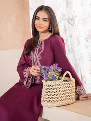 WINTER-2PC DHANAK EMBROIDERED SHIRT WITH DHANAK TROUSER-104