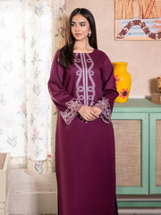 WINTER-2PC DHANAK EMBROIDERED SHIRT WITH DHANAK TROUSER-104