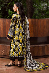 WINTER-3PC KHADDAR PRINTED SHIRT WITH KHADDAR PRINTED DUPATTA AND PRINTED TROUSER-2654