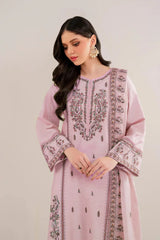 SUMMER-3PC LAWN EMBROIDERED SHIRT WITH LAWN EMBROIDERED DUPATTA AND TROUSER-4713