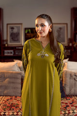 SUMMER-2PC LAWN EMBROIDERED SHIRT WITH EMB TROUSER-10