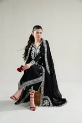 SUMMER-3PC LAWN EMBROIDERED SHIRT WITH KHADDI NET EMBROIDERED DUPATTA AND TROUSER-4778