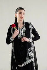 SUMMER-3PC LAWN EMBROIDERED SHIRT WITH KHADDI NET EMBROIDERED DUPATTA AND TROUSER-4778