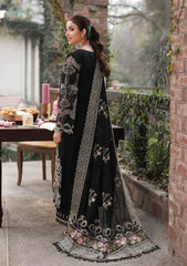 WINTER-3PC DHANAK EMBROIDERED SHIRT WITH DHANAK EMBROIDERED SHAWL AND TROUSER -4426