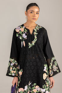 SUMMER-3PC LAWN EMBROIDERED SHIRT WITH MONARK PRINT DUAPATTA AND TROUSER-3719