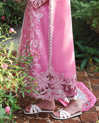 WINTER-3PC DHANAK EMBROIDERED SHIRT WITH WOOL PRINTED SHAWL AND TROUSER-5243