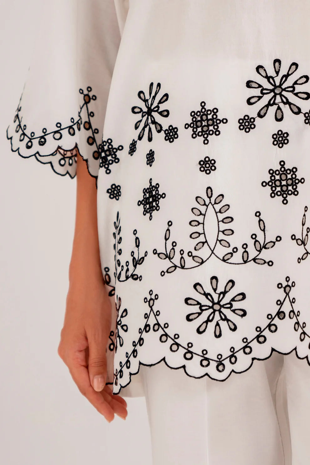 WINTER-2PC DHANAK EMBROIDERED SHIRT WITH DHANAK EMBROIDERED TROUSER -3303
