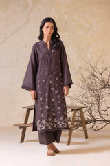 SUMMER-2PC LAWN EMBROIDERED SHIRT WITH LAWN EMBROIDERED SLEEVES-3474