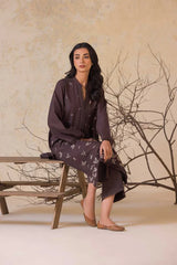 SUMMER-2PC LAWN EMBROIDERED SHIRT WITH LAWN EMBROIDERED SLEEVES-3474