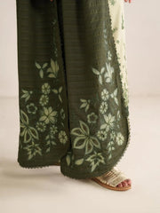 WINTER-3PC DHANAK EMBROIDERED SHIRT DHANAK EMBROIDERED SHAWL AND TROUSER-5184