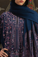 SUMMER-3PC LAWN EMBROIDERED SHIRT WITH KHADDI NET EMBROIDERED DUPATTA AND TROUSER-4676