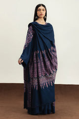 SUMMER-3PC LAWN EMBROIDERED SHIRT WITH KHADDI NET EMBROIDERED DUPATTA AND TROUSER-4676