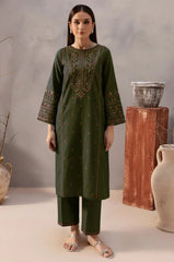 SUMMER-2PC LAWN EMBROIDERED SHIRT WITH EMB TROUSER-26