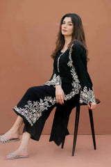 SUMMER-2PC LAWN EMBROIDERED SHIRT WITH TROUSER-292