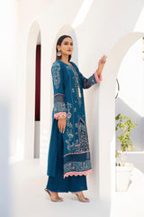SUMMER-3PC LAWN EMBROIDERED SHIRT WITH LAWN EMBROIDERED READY TO WEAR DUPATTA-04
