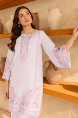 SUMMER-2PC SEQUIN LAWN EMBROIDERED SHIRT WITH SEQUIN EMBROIDERED TROUSER-36