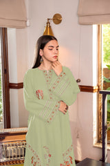 SUMMER-2PC LAWN EMBROIDERED SHIRT AND EMBROIDRED TROUSER-272