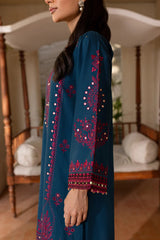 SUMMER-2PC SEQUIN LAWN EMBROIDERED SHIRT WITH SEQUIN LAWN EMBROIDERED TROUSER-3461