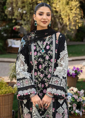 SUMMER-3PC LAWN HEAVY EMBROIDERED SHIRT WITH CHIFFON PRINTED DUPATTA AND TROUSER-4723