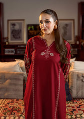 SUMMER-2PC LAWN EMBROIDERED SHIRT WITH EMB TROUSER-39