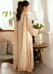 SUMMER- 3PC LAWN EMBROIDERED SHIRT WITH ORGANZA EMBROIDERED DUPATTA AND TROUSER -3804