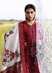 WINTER-3PC KARANDI EMBROIDERED SHIRT WITH WOOL PRINTED SHAWL AND TROUSER-5215
